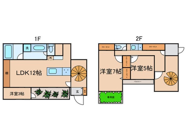 エスペランサ府中28の物件間取画像